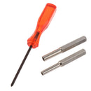1Set 3.8mm+4.5mm+Triwing Security Screwdriver Bit Set for Nintendo OZ