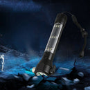 10 in 1 Solar Power Multi Function Flashlight Defense Glass Breaker Alarm T W8W4