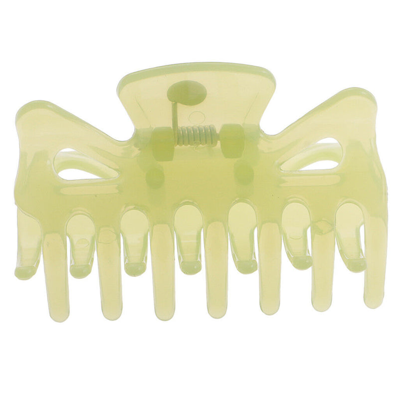 Set Of 10 Plastic Small Hair Claw Clip Butterfly Design Bull Dog Hair Clip
