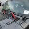 Front Window Windshield Wiper Blade Decoration Trim Cover for 2018-2019 Jee H9C8