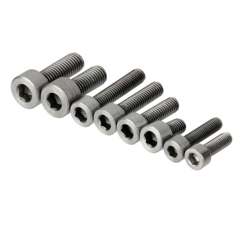 20 Pieces M8 * 20 M8 * 25 Titanium Alloy Hex Socket Head