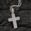 Cross Pendant Necklace Men / Women Hip Hop Sparkling Street Dance Rap Men's