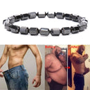 Natural Magnetic Hematite Black Beads Health Care Bracelet Bangles Men Jewelry