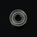 6mm x 17mm x 6mm Metal Sealed Single Row Deep Groove Sphere Bearing 606ZZ