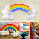 25pcs DIY rainbow latex balloons wedding Valentine's Day birthday party decor FT
