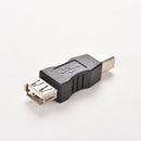 2x Black USB Type A Female to USB Type B Male USB Plug Printer Adapter bqJ Pg