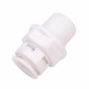 New 5Pcs Push Fit Tube 1/4inch Thread Tap Male Quick Connect RO Water Osmos D8A2