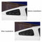 2pcs Quarter Side Window Louvers Scoop Cover Vent For 2005-2014 Ford Musta UOE
