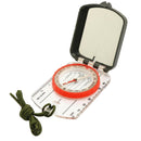 Compass Camp Survival Hiking Compass Glow In Dark Scale Ruler Baseplate Compass