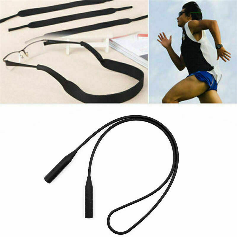 Silicone Eyeglasses Strap Glasses Sunglasses Sport Band Q9N6 Retaine Holder J9A9