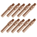 20pcs 45mm Contact Nozzle Tip for MAG/MIG Shielded Welder Fit 1.2mm+1.4mm