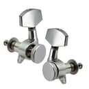 3+3 Metal Guitar Tuning Pegs 3R3L Machine Heads Tuning Pegs, Heavy Duty