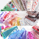 30pcs Nail Art Fittings Transfer Foil Stickers Paper Starry Sky Shining