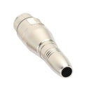 1/4" XLR Female To Female Jack For Headphone Microphone Mic Amplifier Parts