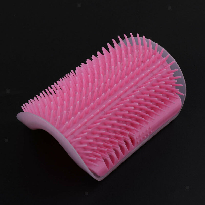 Cat Self Groomer, Cat Corner Groomer with Catnip,Perfect Massager Tool for Cats
