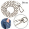 Extra Long Strong Metal hipster Key Wallet Belt Ring Clip Chain keychain  Z