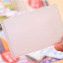 10X PVC Credit Card Holder Protect ID Card Business Card Cover Clear Frosted Z