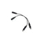 Mini USB Male to 3.5mm Jack Female Audio Cable Cord Adapter Headphone EarphoneJR
