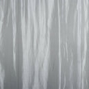 Rod Pocket Satin Window Curtains Blackout Shade Curtains  200x250cm Grey