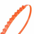Reusable Universal Snow Auto Nylon Safety Self-Locking Orange Car Tire Anti