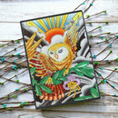 DIY Owl Special Shaped Diamond Painting 50 Page A5 Sketchbook Notebook Gift