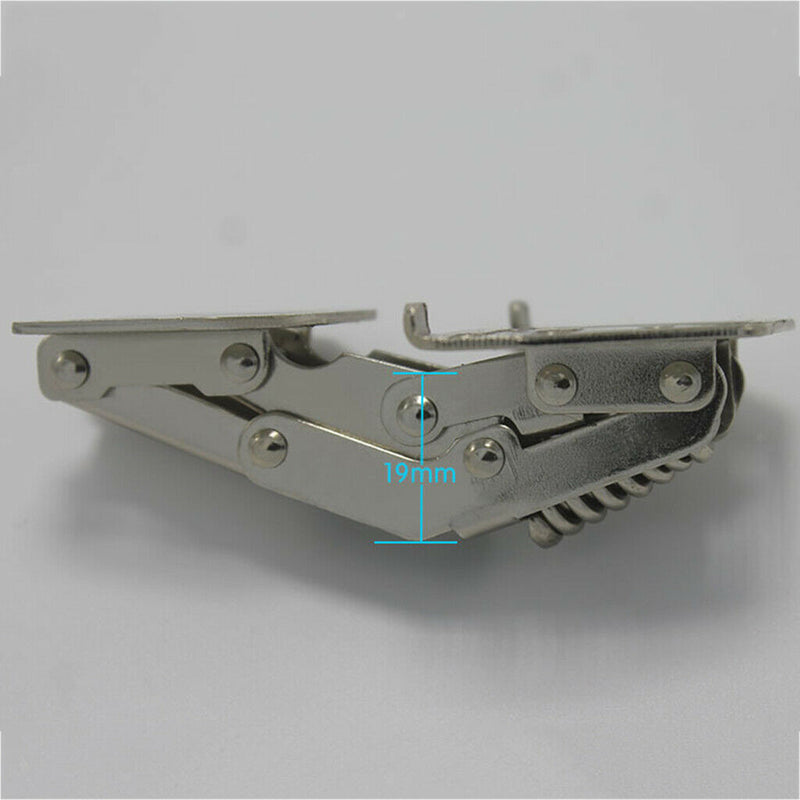 8Pcs RV 90 Degree Gate Cabinet Door Spring Hinges Cupboard With Screws