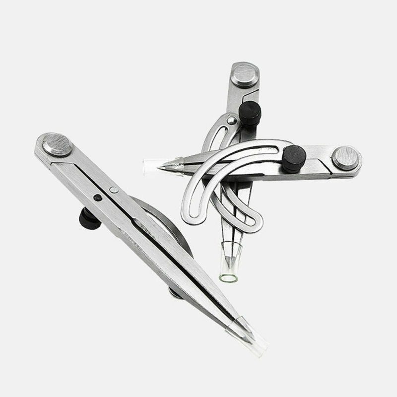 13BC Carbon Steel Spacing Gauge Compasses Spacing Compass Portable Scriber YUL