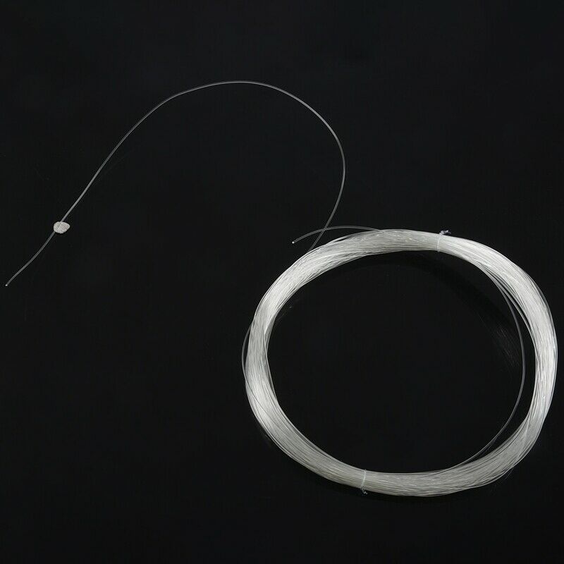 Nylon Rope Fishing line Fishing Reel 33M Length 25 kg 0.7mm Dia. white U1G1