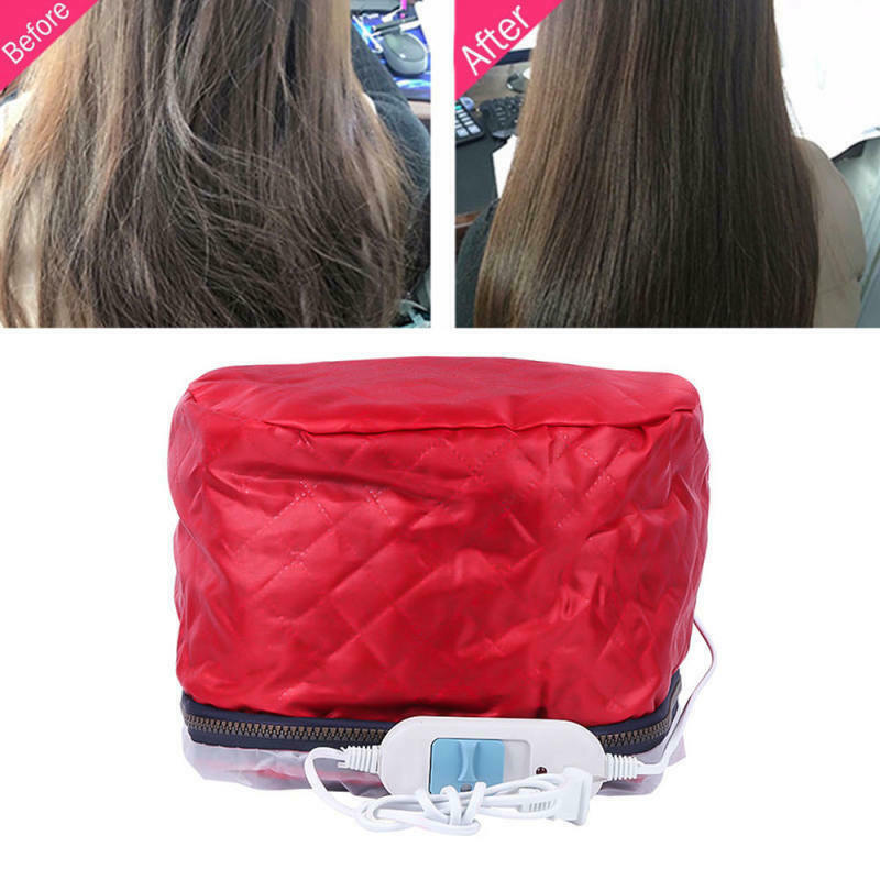 Heating Steam Electric Hair Cap Steamer Oil Hat Styling Beauty Care Thermal