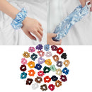35 Pieces Women Hair Scrunchies Bobbles Ponytail Holder Hair Band Updo Tool