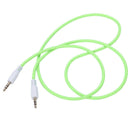 1M 3.5mm Stereo Male to Male Jack Aux Cable Audio Auxiliary Lead For Phone  Y8V4