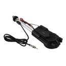 Car Electric Aerial Radio Automatic Booster Power Antenna Kit Black