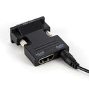 1080P HDMI Female to VGA Male with Audio Output Cable Converter Adapter