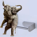 Wall Mounted Paper Towel Holder for Kitchen Bathroom No Drilling Paper Towe