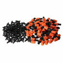 50pcs Adjustable Garden Irrigation System Watering Sprayer Misting Nozzles
