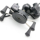 Motorcycle 2 In 1 360 Degree Adjustable Phone Holder Universal Rotary Phone
