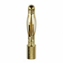 2mm Inner Dia Male Banana Plug Bullet Connector Replacement 20 Pcs L9G4