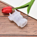 Transparent Mirror Elk Silicone Mold DIY Making  Silicone Mould Xmas Ornamen Hn