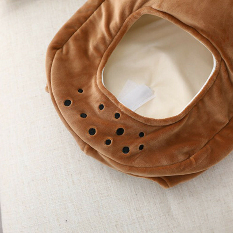 Cartoon Bubble Tea Hat Costume Headwear Cap Headband Winter Earflap Cap