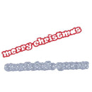 Merry Christmas DIY Metal Cutting Dies Stencil for Scrapbook Album Craft  A