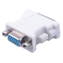 DVI-I 24+5 Pin DVI Male To VGA Female Video Converter Adapter For PC Laptop S Hn