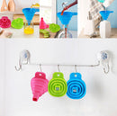 Silicone Gel Foldable Collapsible Funnel Hopper Kitchen Accessories Cooking Tool