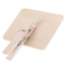 20pcs Mini Blackboard Wooden Clip Long Photos Peg Memo Clips Ornaments