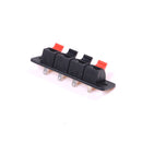 Single Row 4 Pin 4 Position Speaker Terminal Board Connectors 5 Pcs  OZ J 3C