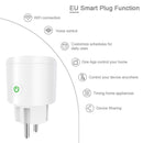 EU Plug WiFi Socket Smart Phone Timing Outlet Switch Remote Control (16A)