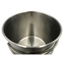 Stainless Camping Backpacking Cup Pot Cook Set With Vented Lid Folding Hand