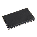 Modern Leather Inner Velvet Pocket Business Name Credit ID Card Holder