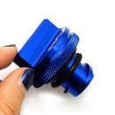 Aluminum DEF Fuel Cap Blue Truck Permanent Cap for 2013-2017 Dodge Ram U K