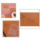 4pcs Envelope Addressing Handwriting Calligraphy Guide Stencil Templates