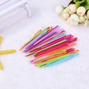 100pcs Plastic Sewing Needles Knitting Crochet Hooks Sweater Weaving Tools